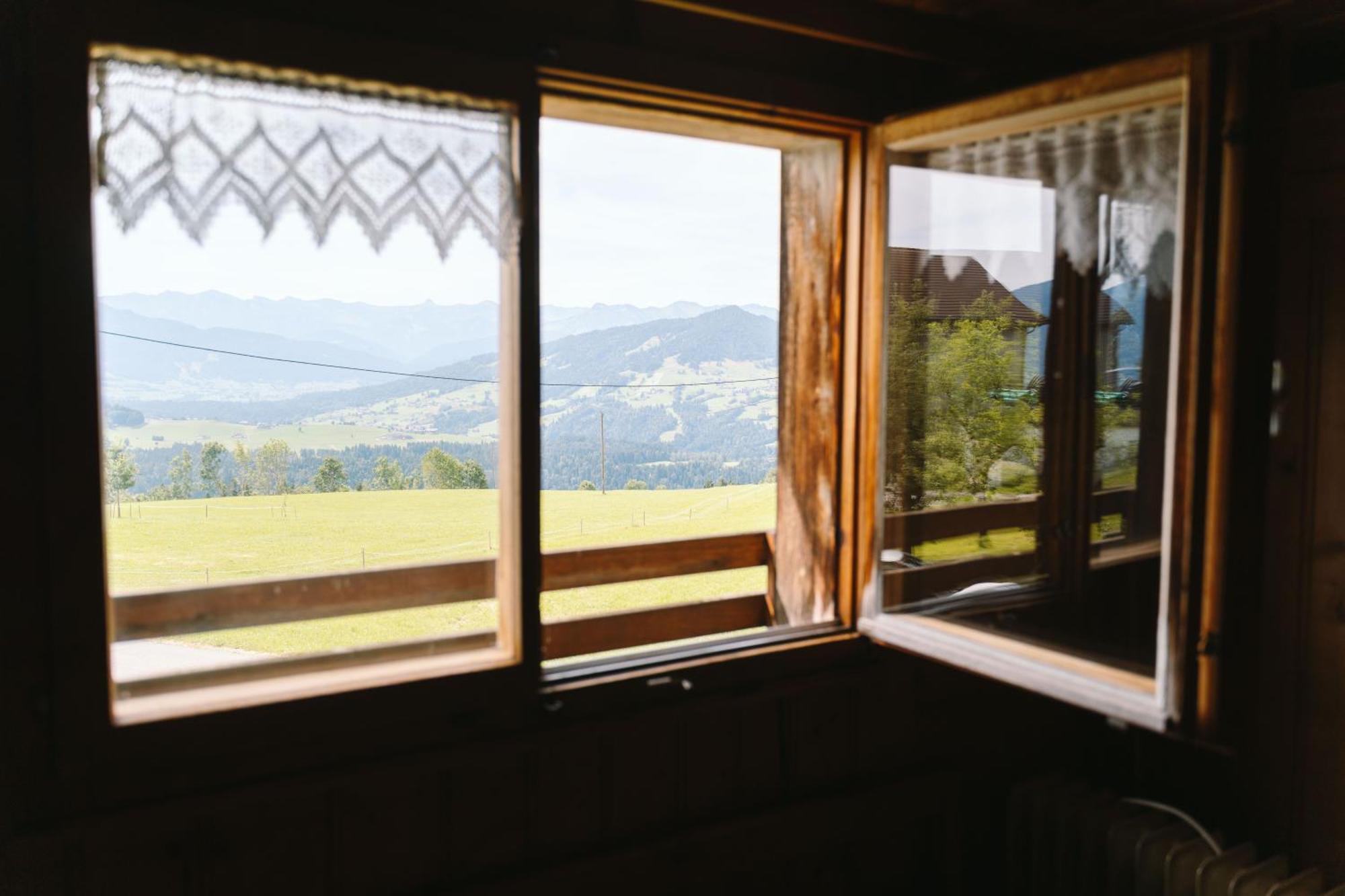 Haus Berchtold Am Huettersberg Villa Doren Exteriör bild