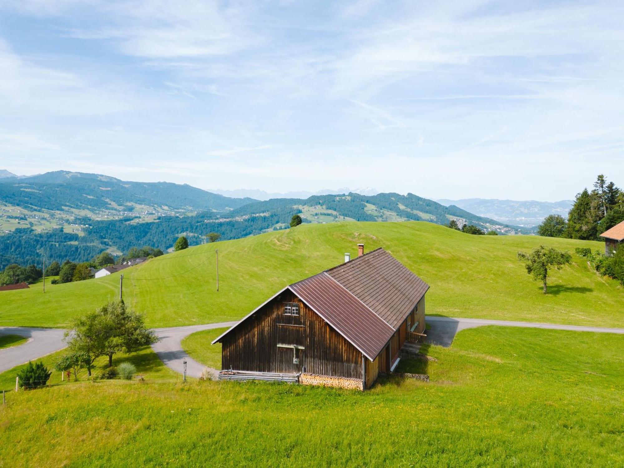 Haus Berchtold Am Huettersberg Villa Doren Exteriör bild